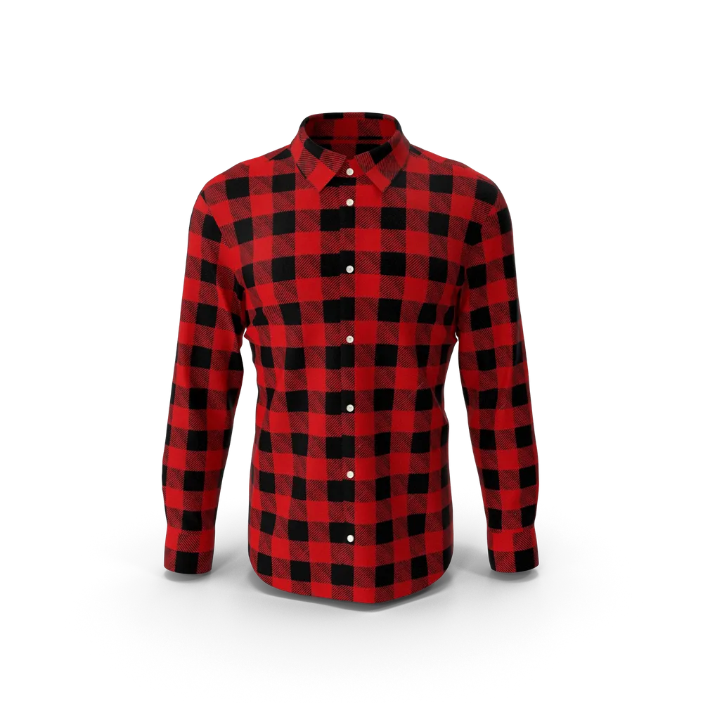 Man Plaid Shirt — foto 1