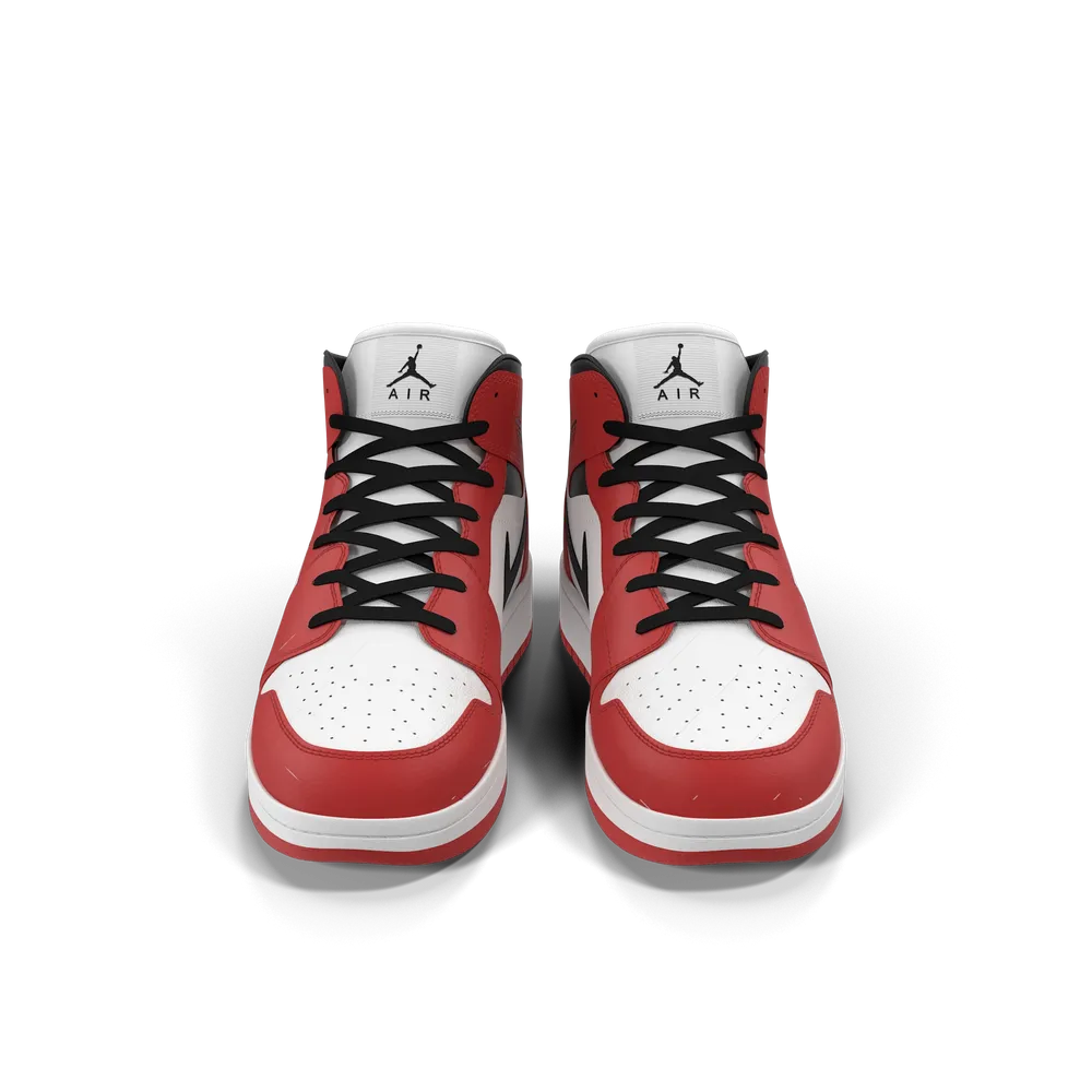 Nike Air Jordan 1 Red And Black — foto 1