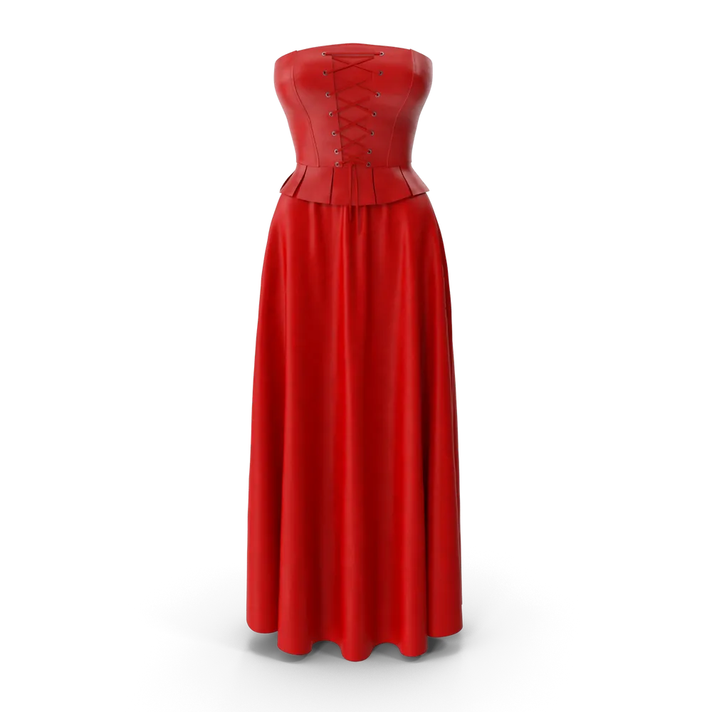 Corset Leather With Skirt — foto 1