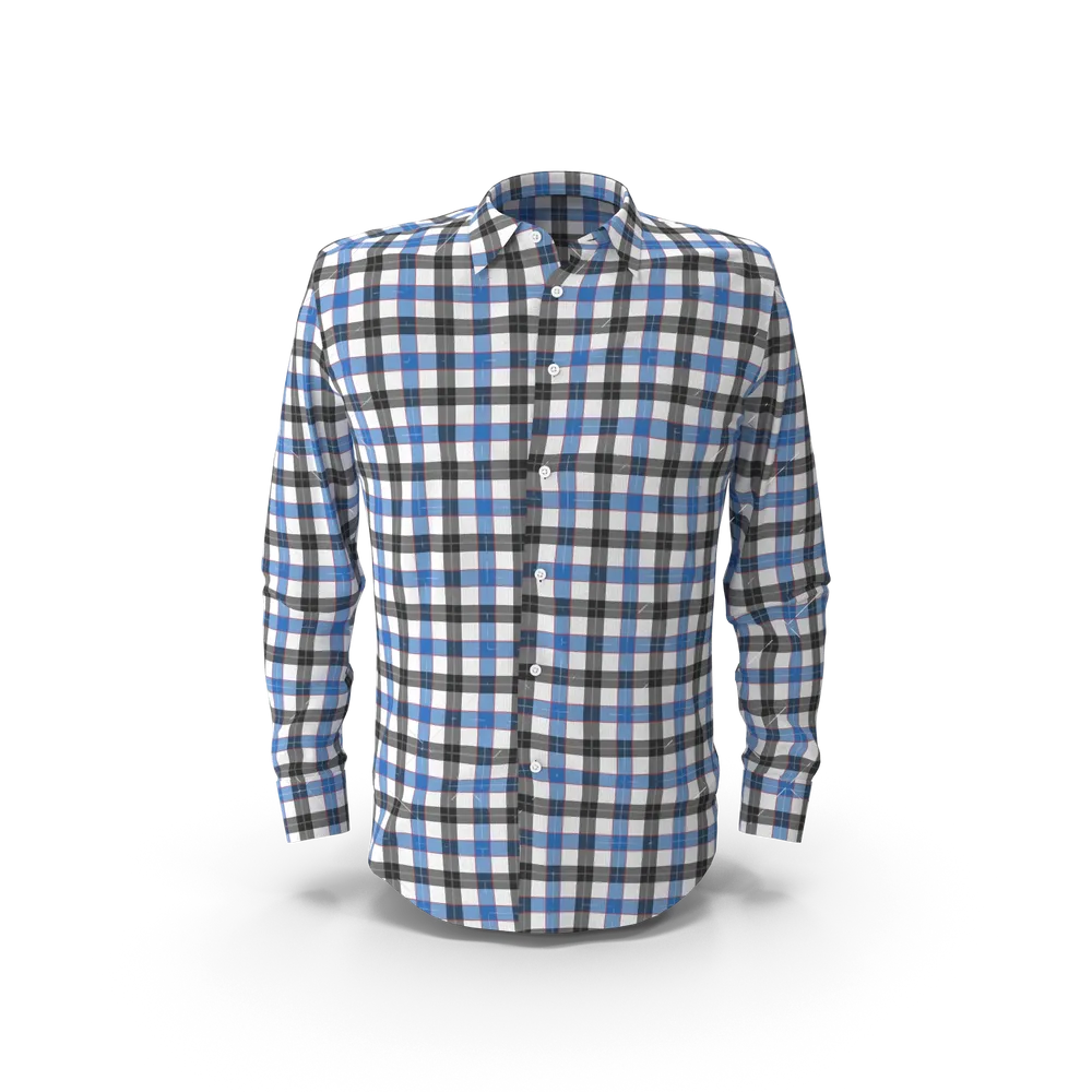 Blue & Black Check Shirt — foto 1
