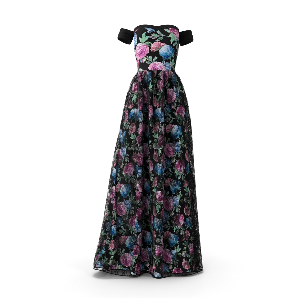 Black Women's Gown — foto 1